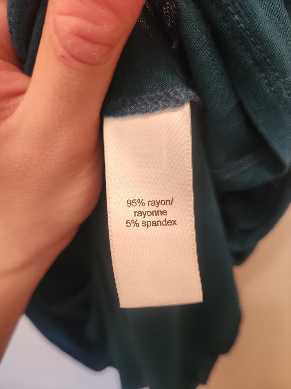 Maurices Teal Knot-Back Tank Top Size XL - Picture 4 of 5